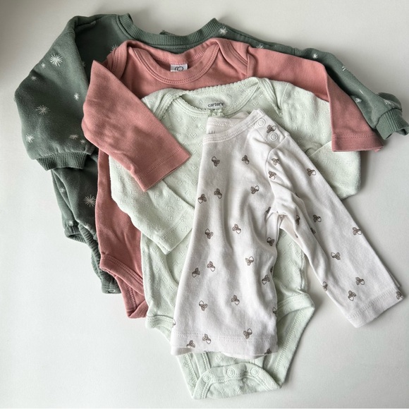 Bundle of 4 long Sleeve Baby Girl Items - Picture 1 of 13